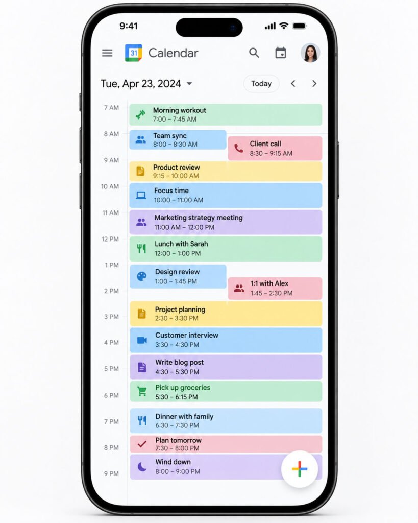 ClimbCal Google Calendar Sync